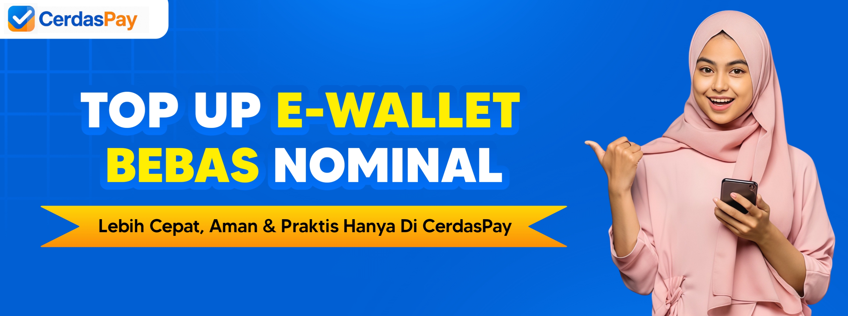 TOP UP E-WALLET BEBAS NOMINAL